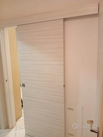 Porta scorrevole come nuova. Misure 83x210