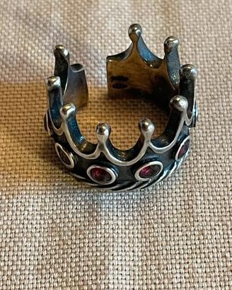 Anello Alcozer argento 925 "corona reale"