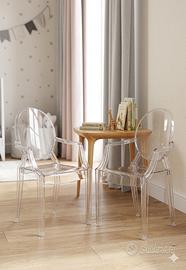Sedie Kartell Loius Ghost Bimbo