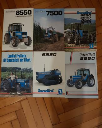 Landini brochure trattori deplian cingolati