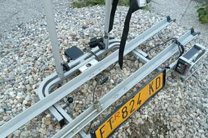 Portabici doppio  Gancio traino