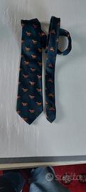 CRAVATTA VINTAGE - ANDREW'S TIES 100% SETA 