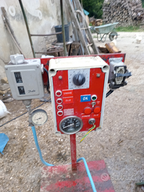 Motore con motopompa