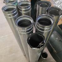 tubi canna fumaria da 80 anticondensa 