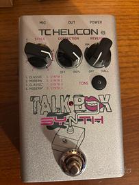 Tc helicon talkbox synth- pedale effetto voce/chit