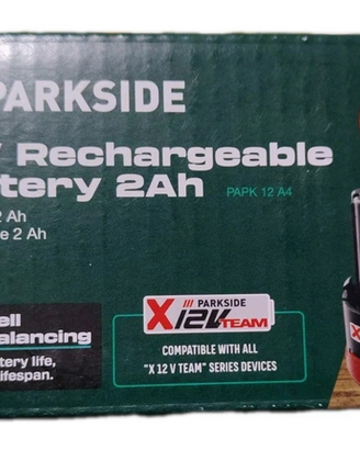 Batteria parkside 2Ah 12V modello 2025  X12V TEAM