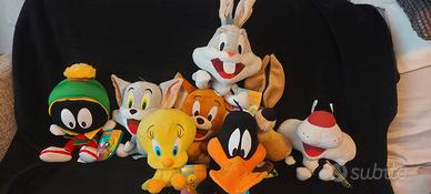 8 PUPAZZI PELUCHES LONELY TUNES BIG HEADZ