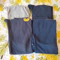 set 4 pantaloni tuta 11-12 anni