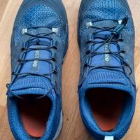 SCARPE TREKKING DECATHLON BLU IMPERMEABILI N.40