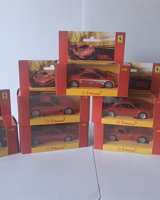 Collezione completa modellini Ferrari Shell V-Powe