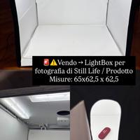 Lightbox fotografia del prodotto