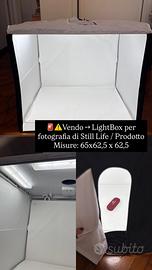 Lightbox fotografia del prodotto