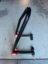 Cavalletto alzamoto anteriore con cursori in gomma