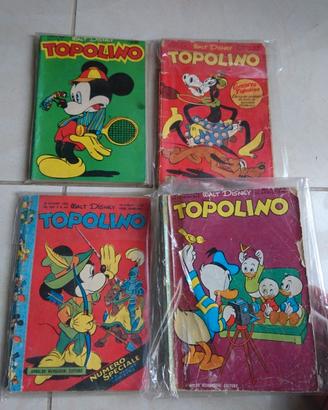 LOTTO TOPOLINI VECCHISSIMI ORIGINALI TUTTO 200€