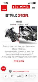 PARACILINDRI PARAMOTORE BMW R 1250 RT ‘21-‘25