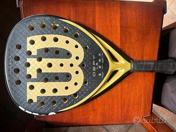 racchetta padel wilson defy ls