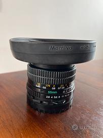 Obiettivo 55 mm per  fotocamera Mamiya 645 pro