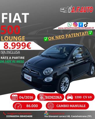 Fiat 500 1.2 Lounge