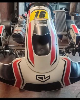 Go kart charles leclerc tm kz10c