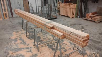 Tavole in legno grezzo in blocco 9.5 x 2cm. 16 pz