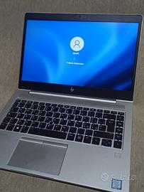 portatile hp elitebook i7 16 gb 512gb ssd 14"