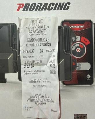 Centralina aggiuntiva 500 x benzina t4 150cv