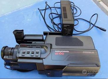 VIDEOCAMERA VHS del 1987 non funzionante