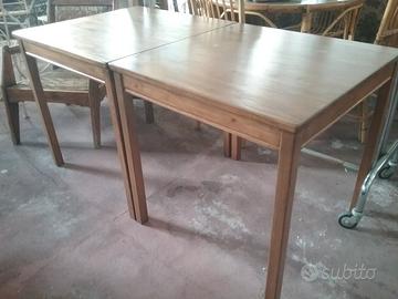TAVOLI DA PRANZO  QUADRATI  UGUALI
