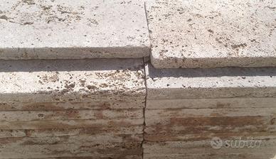 Marmette di Travertino Noce Romano da Pavimento E