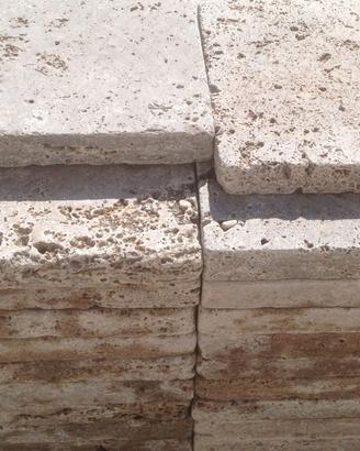 Marmette di Travertino Noce Romano da Pavimento E