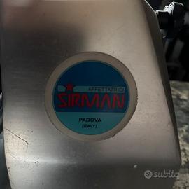 Affettatrice usata SIRMAN 220 volt 30 cm lama