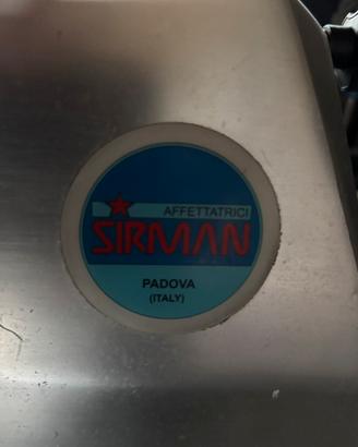 Affettatrice usata SIRMAN 220 volt 30 cm lama