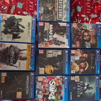 Vari giochi PlayStation 4