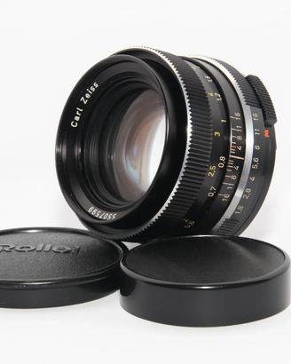 CARL ZEISS PLANAR 50mm 1.8 Rollei QBM Obiettivo