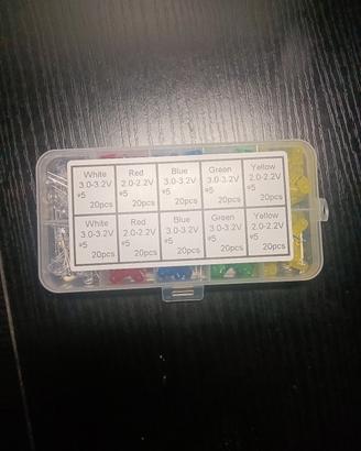 200 led di vari colori 