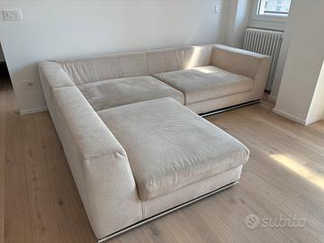 Divano angolare Respace - Made in Italy - beige