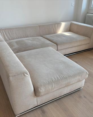 Divano angolare Respace - Made in Italy - beige