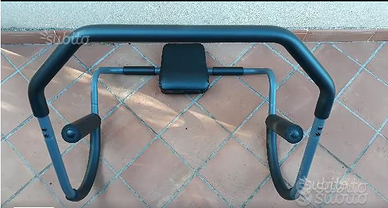 Attrezzo addominali con manuale esercizi