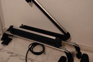 Barre portatutto con porta sci Toyota Land Cruiser