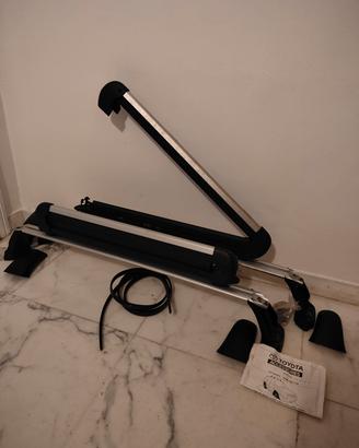 Barre portatutto con porta sci Toyota Land Cruiser