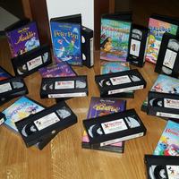 Walt Disney 12 vhs cartoni animati