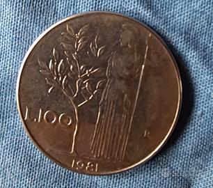 100 lire 1981
