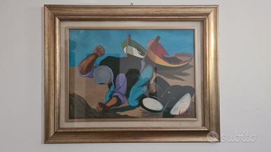Quadro olio su tela