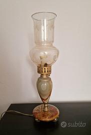 Lampada in onice