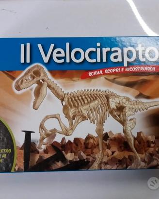 Gioco Piccolo Archeologo - Il Velociraptor