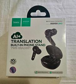 Auricolari TWS Hoco EQ100 AI con Traduzione