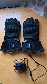 Guanti invernali riscaldabili moto