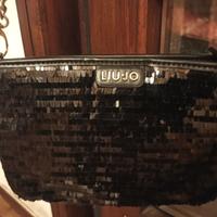 Pochette LIU JO Nera con Paillettes