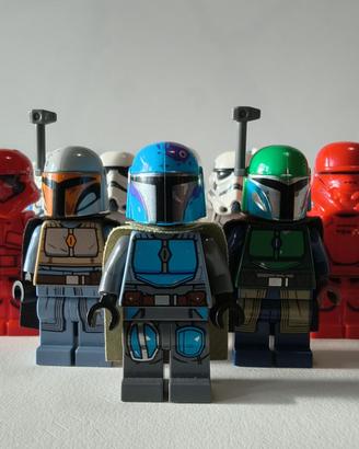 Lotto LEGO Star Wars 18 Minifigure Originali