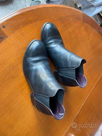 Stivaletti cuio nero